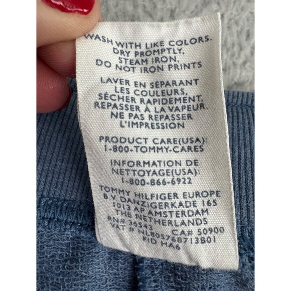 Tommy Hilfiger Mens Blue Sleepwear Shorts XL Cotton Blend - PreOwned - Picture 7 of 10